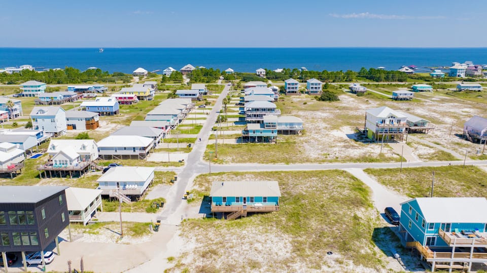 Escape is nestled between Mobile Bay and the Gulf