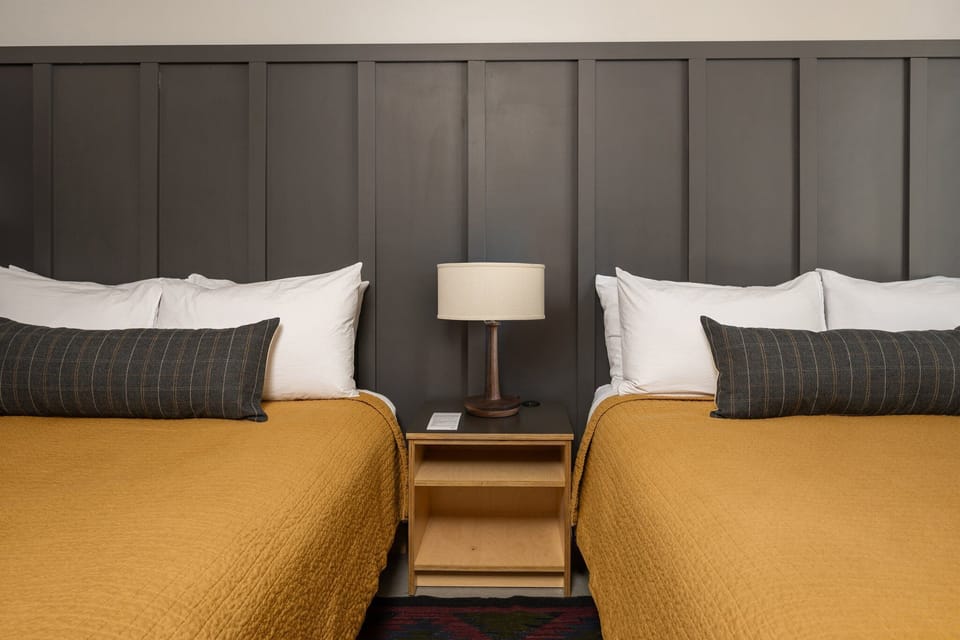 Unit with comfortable beds