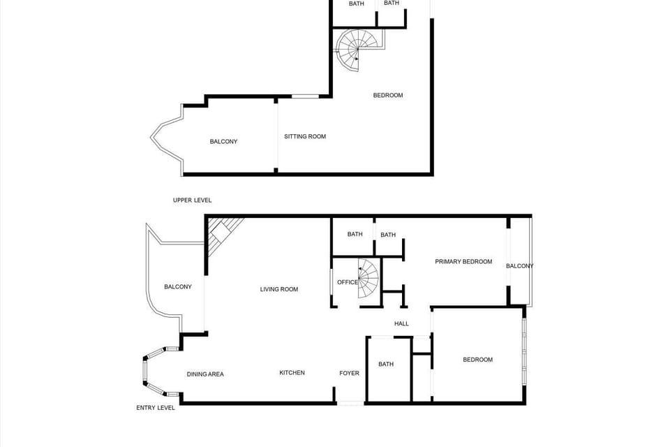 Visualize your stay with this easy-to-read floor plan, showing the layout and connectivity of every room.