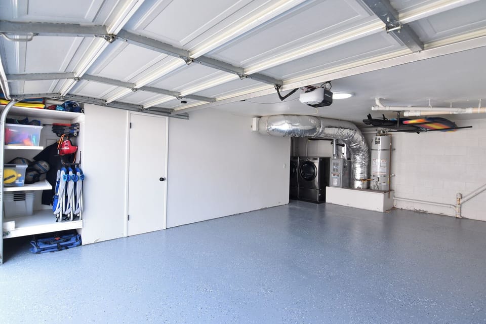 Two Car Garage for Easy Parking