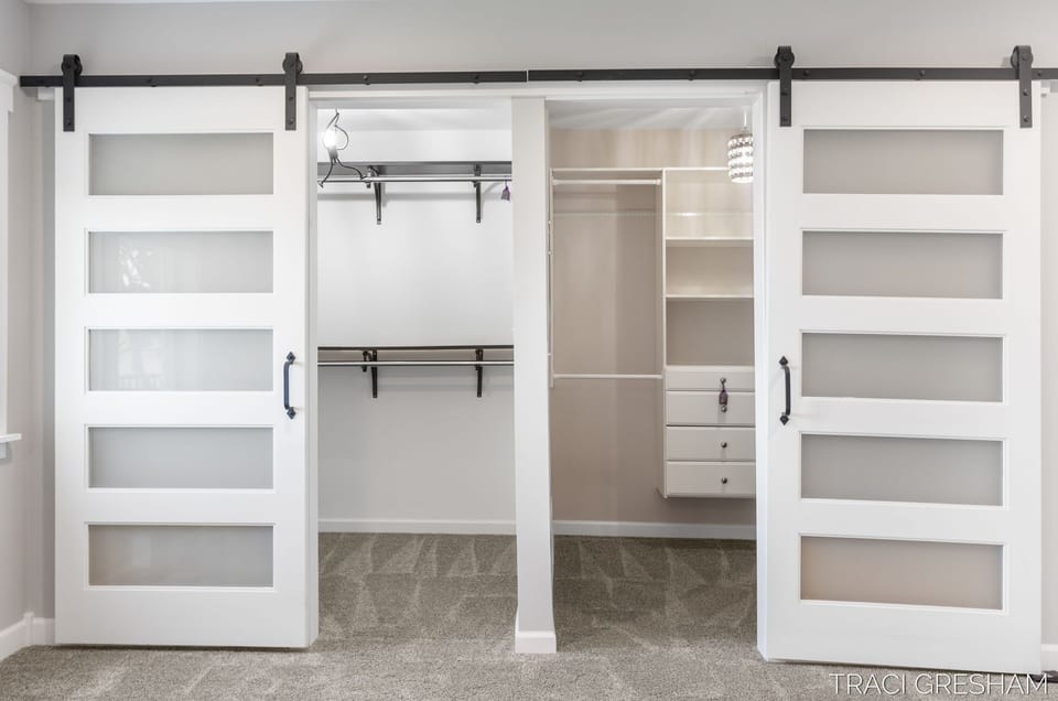 Main Bedroom His & Hers Walk-in Closets