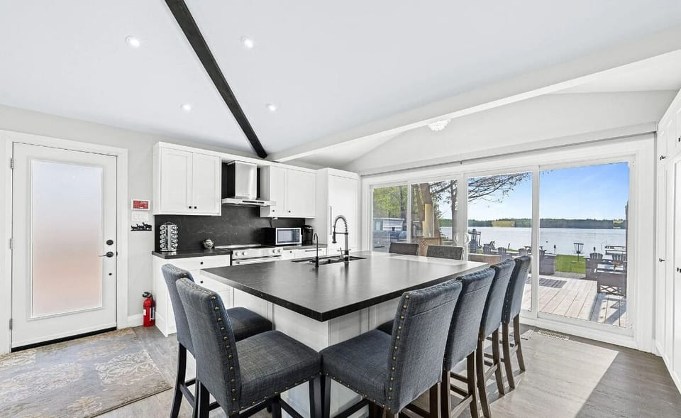 Kitchen island for 8