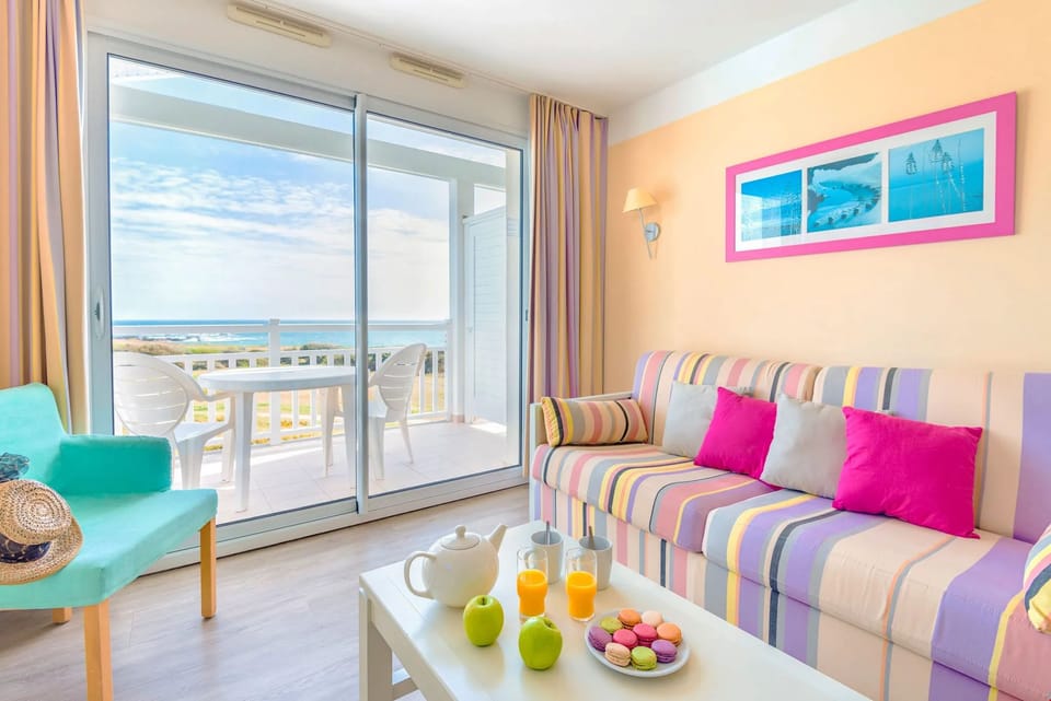 Sink into the comfortable sofas after a day exploring.