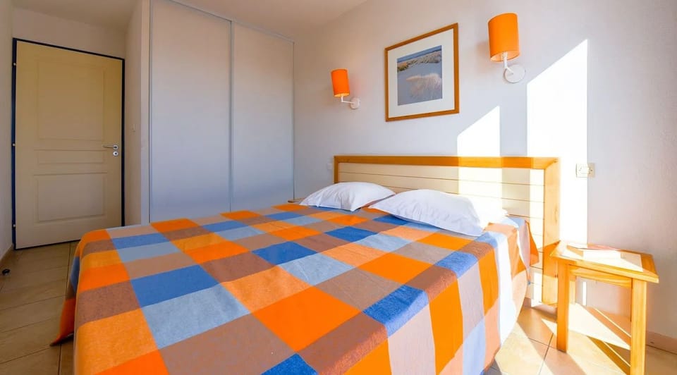 Fall asleep in our cozy bedroom.