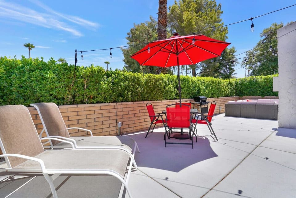 Panoramic view of the our patio