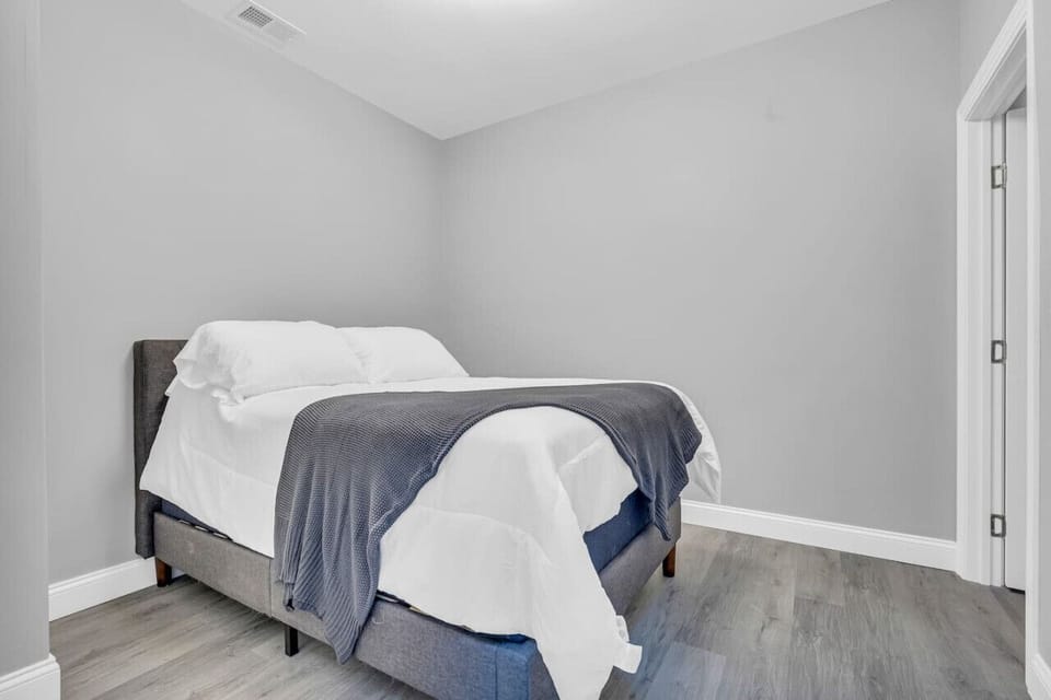 Spacious second bedroom with walk in closet