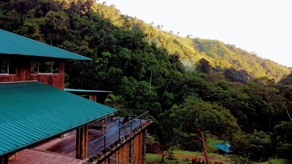 Restaurant and valley view