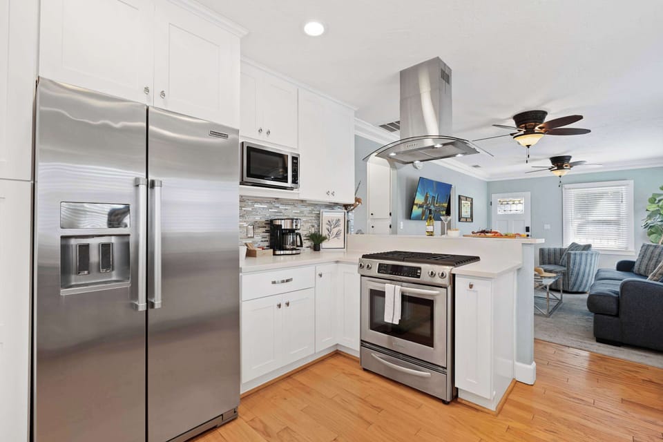 Fully equipped kitchen