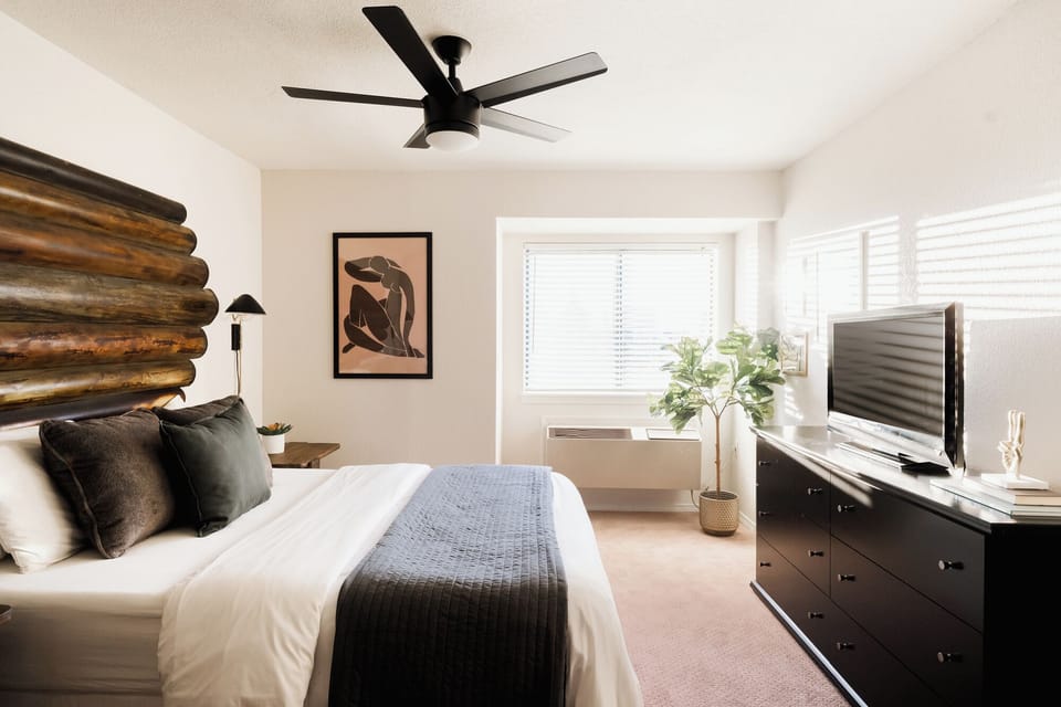 Comfort meets convenience in this well appointed space.