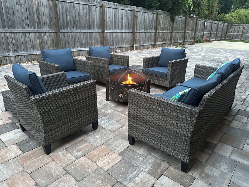 Do you want to party at midtown tonight, or sit beside our fire pit? 