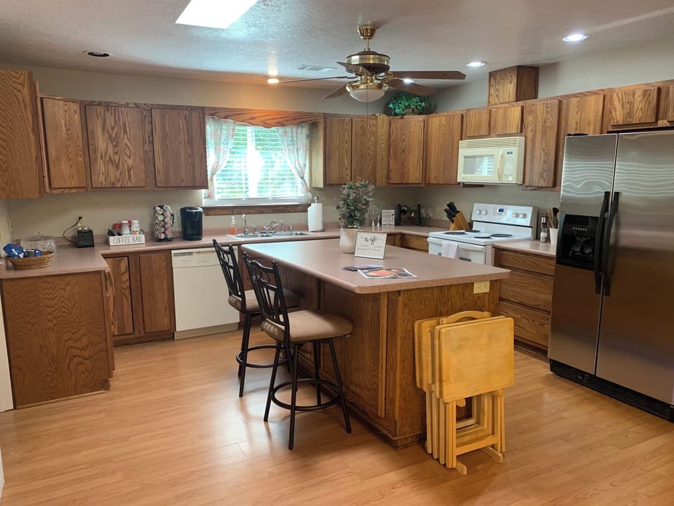 Spacious kitchen