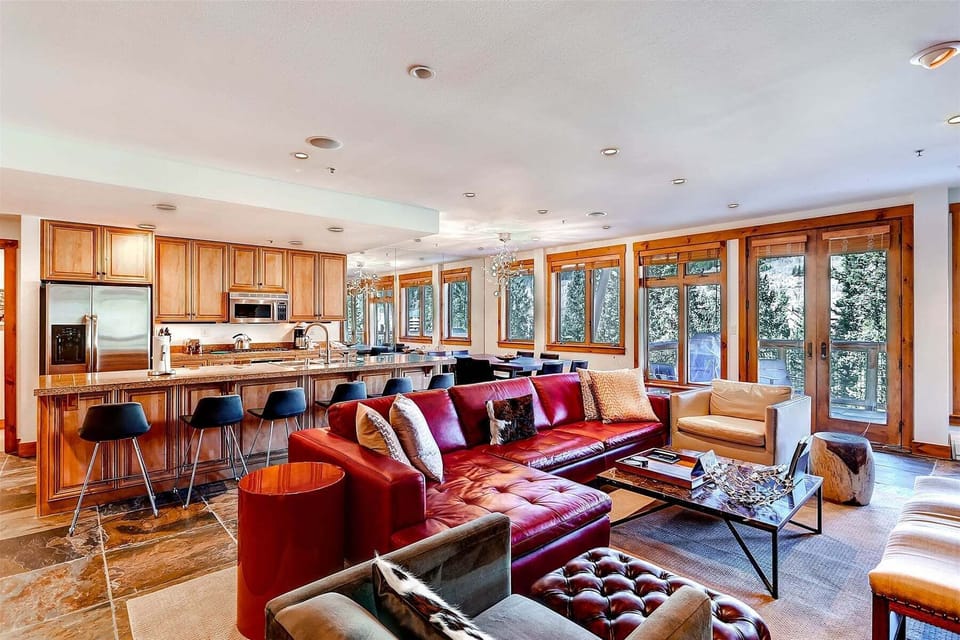 Open and spacious living room