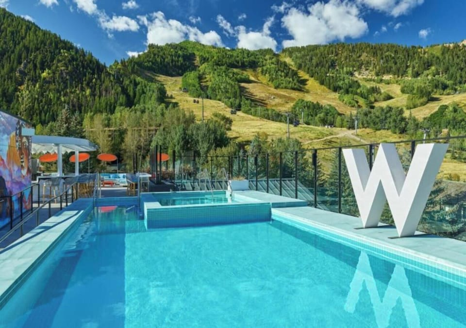The W Aspen Rooftop Pool