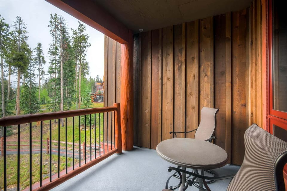 Breckenridge BlueSky 1 Bedroom Residence Deck