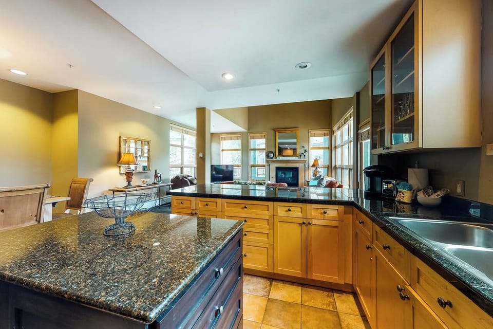 Whip up a holiday meal in this large kitchen