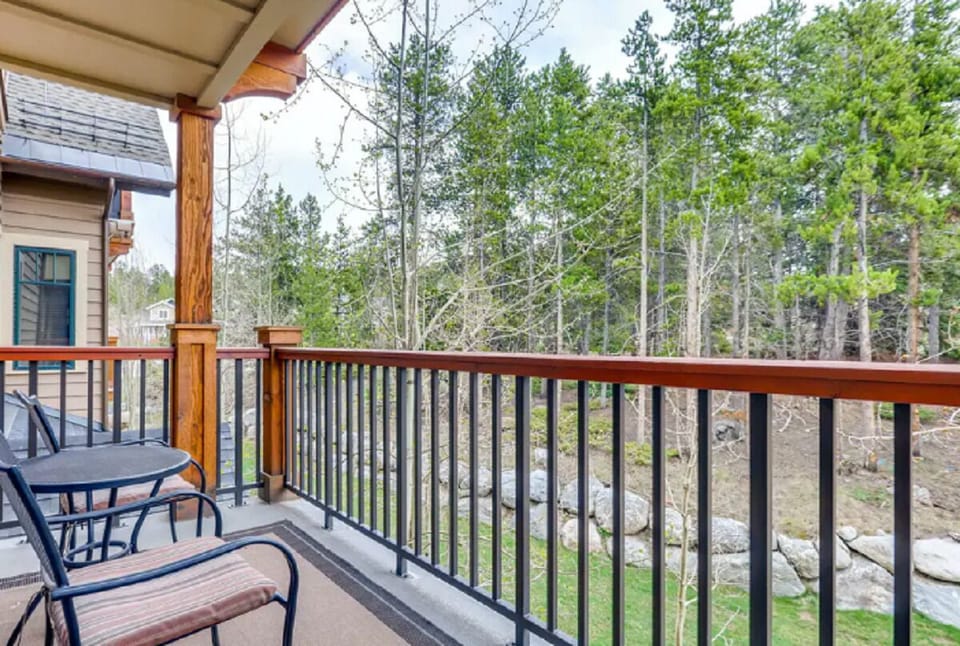 Water House Breckenridge Condominium Balcony