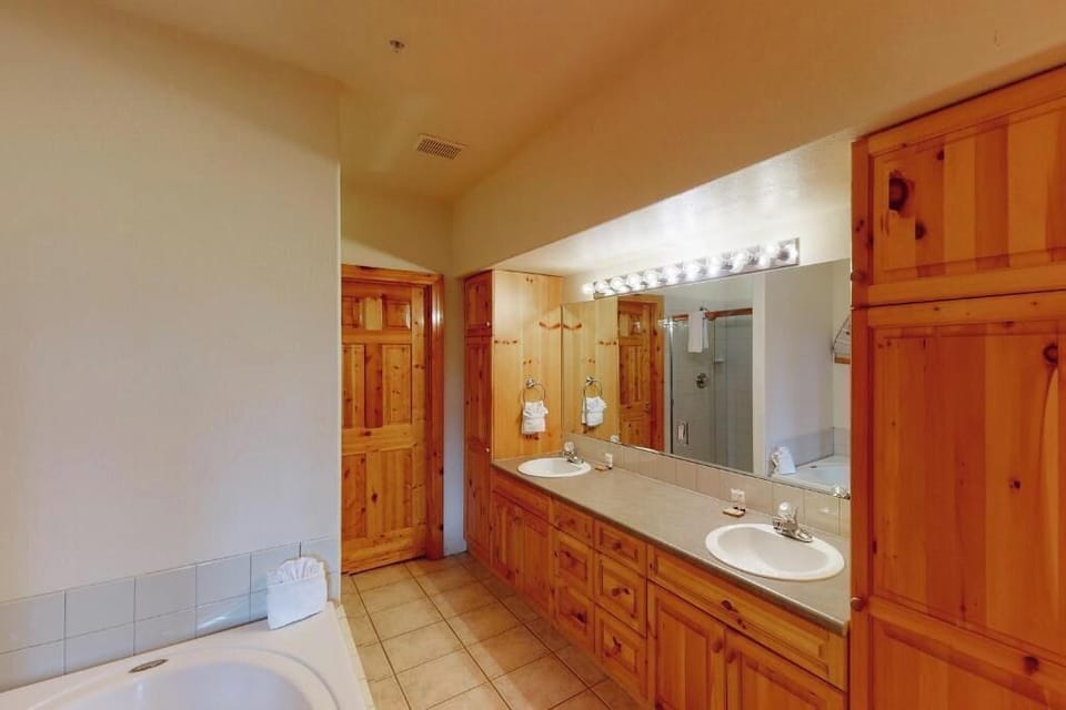 Upstairs master bathroom