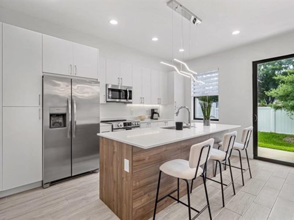 Each unit is fully equipped with everything you need.