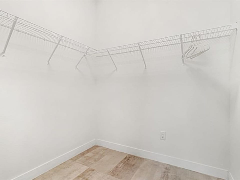 Plenty of space for storage and a good place for a pack n' play if you need one.