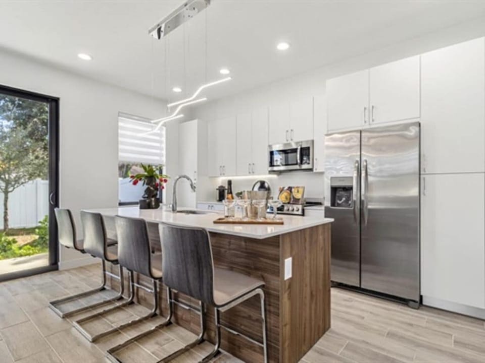 Fully stocked kitchen ready for your group.