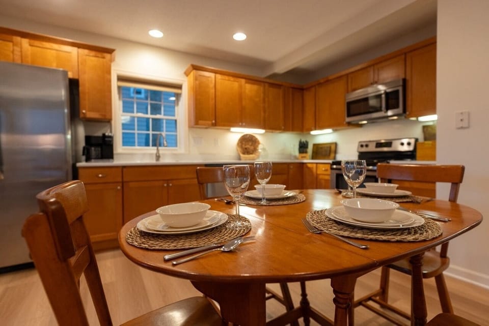 Kitchen and Dining Area