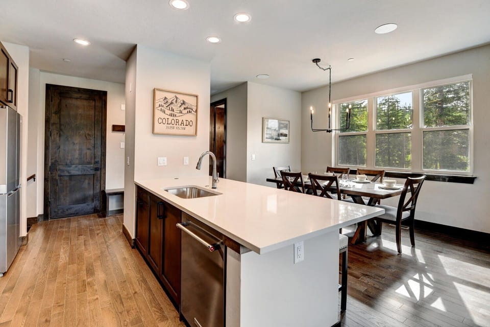 Open Concept Kitchen and Dining