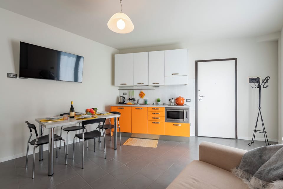Kitchen and dining area