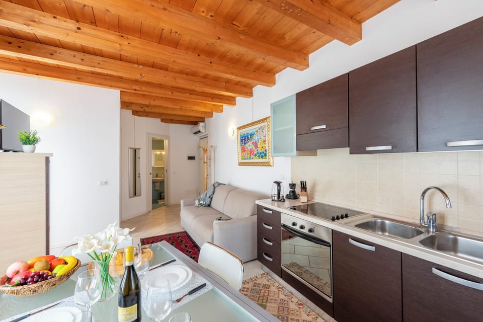 Kitchen and dining area