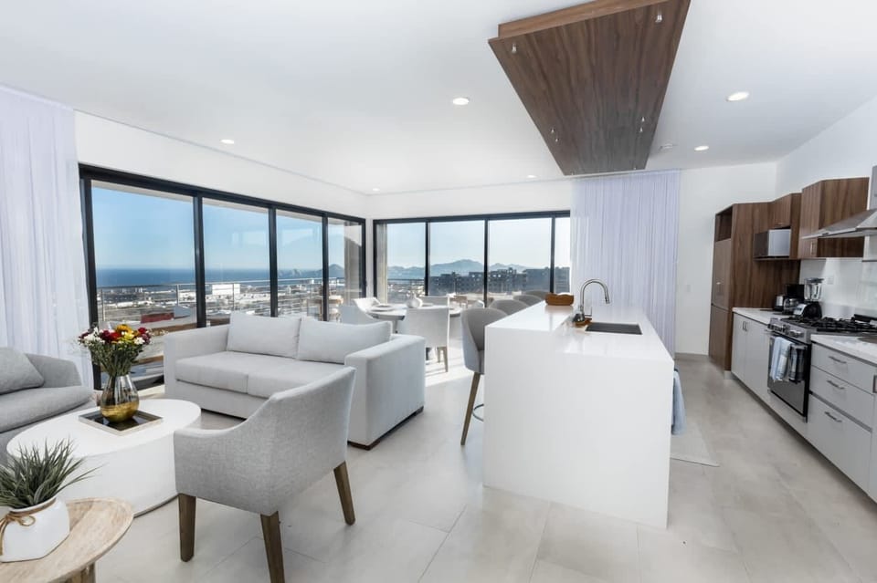 "A contemporary living room designed for relaxation."