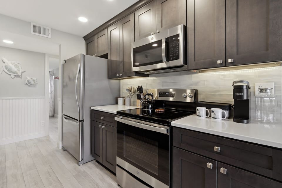 Stainless steel appliances