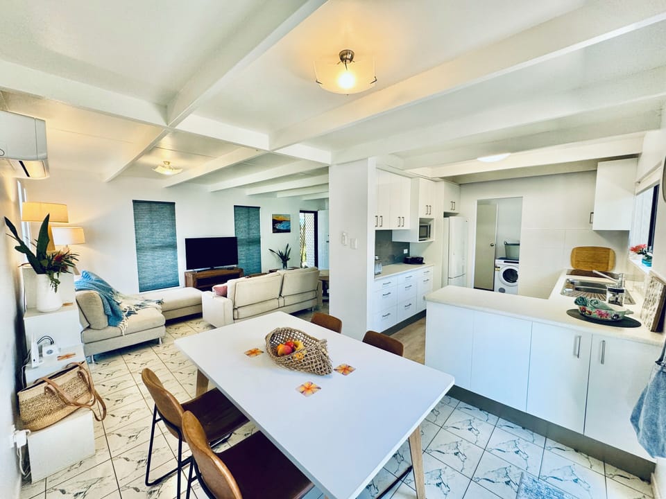 Dining / kitchen / open living