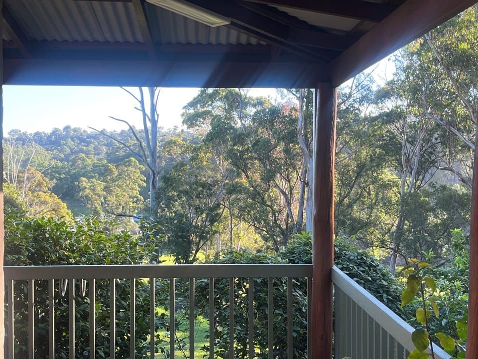 Bushland surrounds 