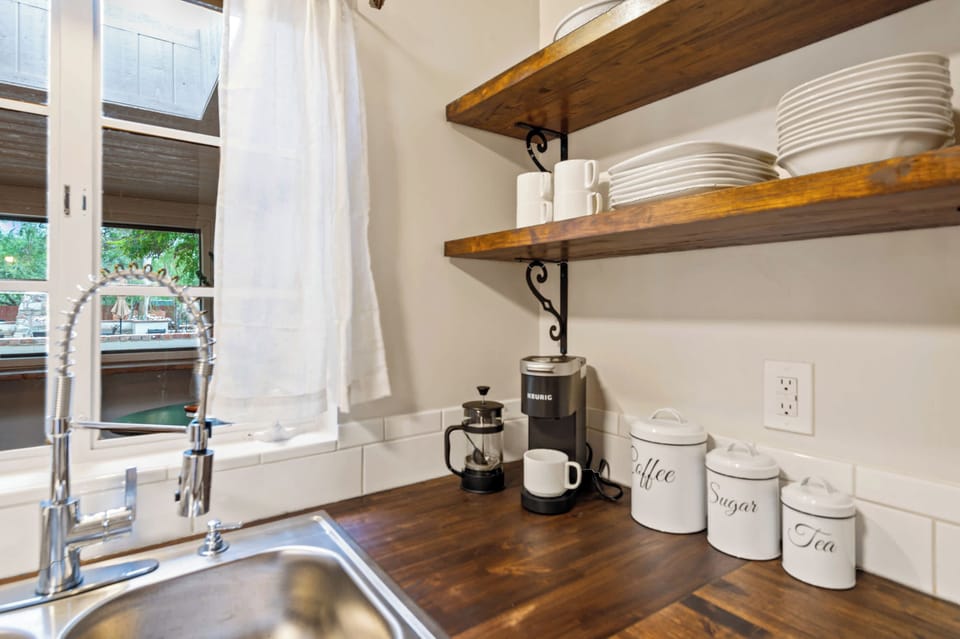 Complimentary Coffee, sugar, Splenda and tea