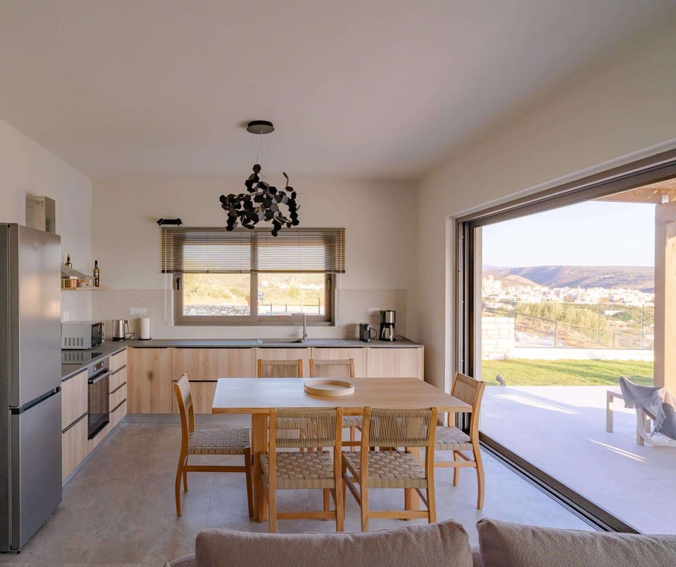 Open plan kitchen