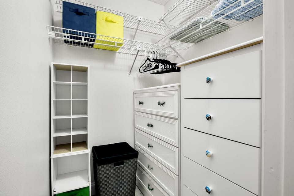 Second Bedroom, Walk-in closet