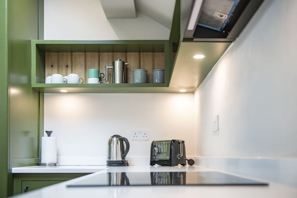 First floor: Luxury appliances in the kitchen
