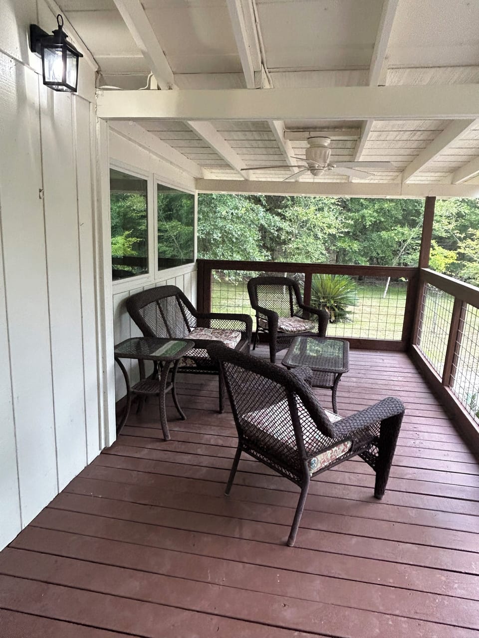Large front porch
