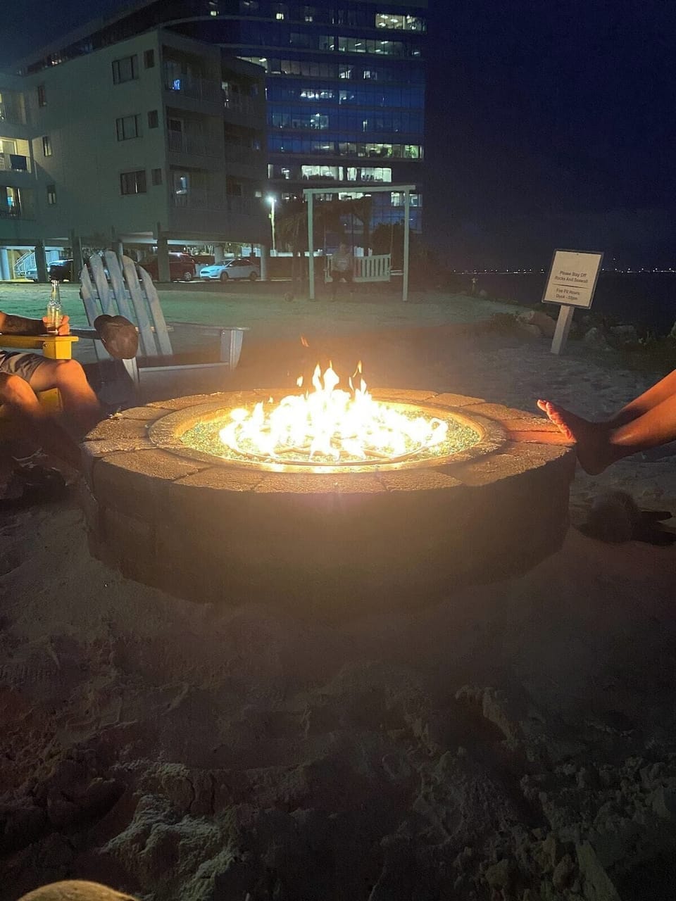 outdoor fire pit