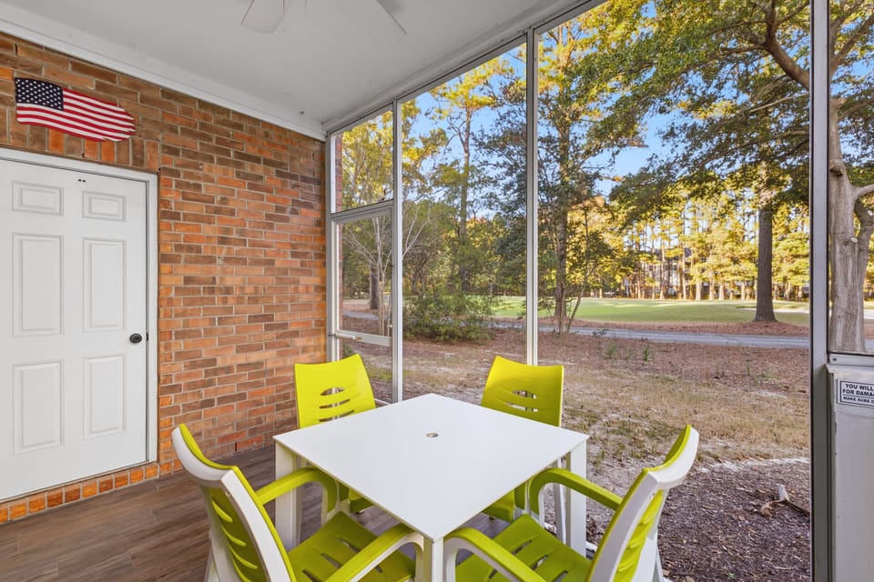 Screened in Porch  - Step outside to the private porch — a quiet outdoor space to enjoy fresh air and a book or morning coffee