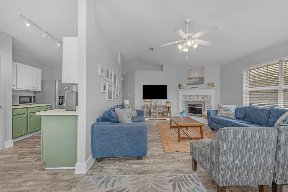 Living Room and Kitchen