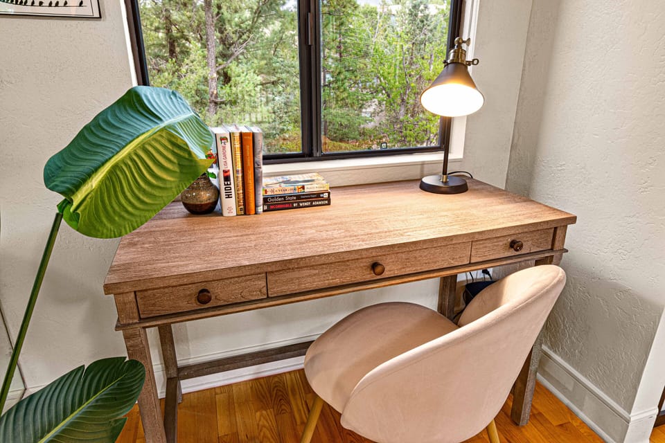 Dedicated Workspace and Fast WiFi (Bedroom 1)