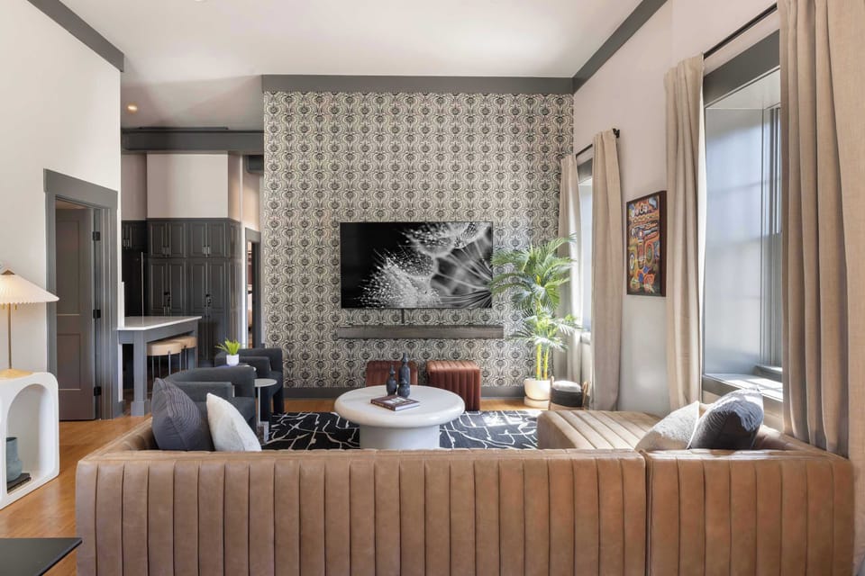 Living Room | Comfortable Seating + TV | Open Concept Layout