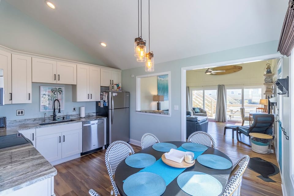 Kitchen and Dining Area