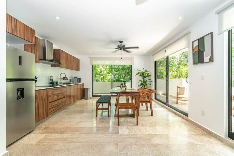 Cozy kitchenette with modern appliances and all the essentials