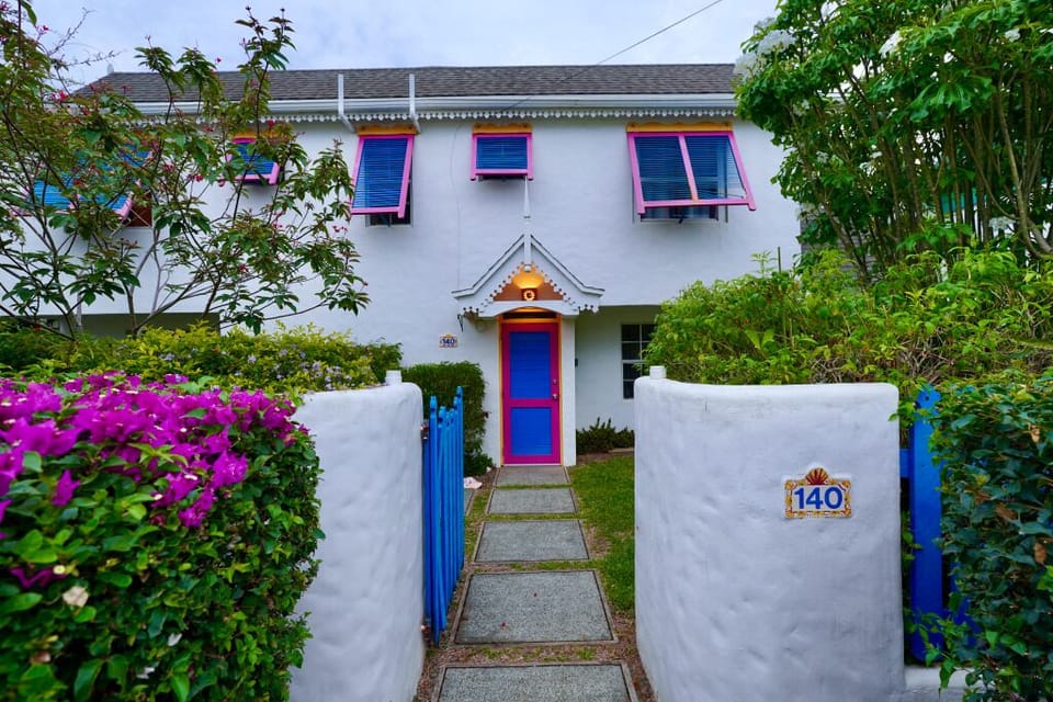 Entrance to our cozy villa