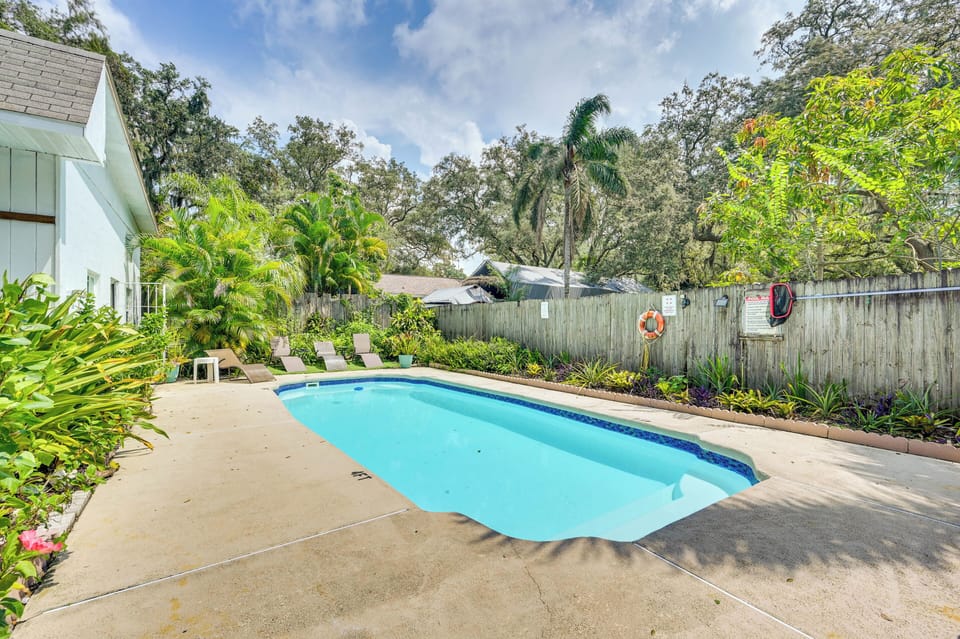 Tampa Vacation Rental | 4BR | 3BA | Stairs Required | 3,600 Sq Ft