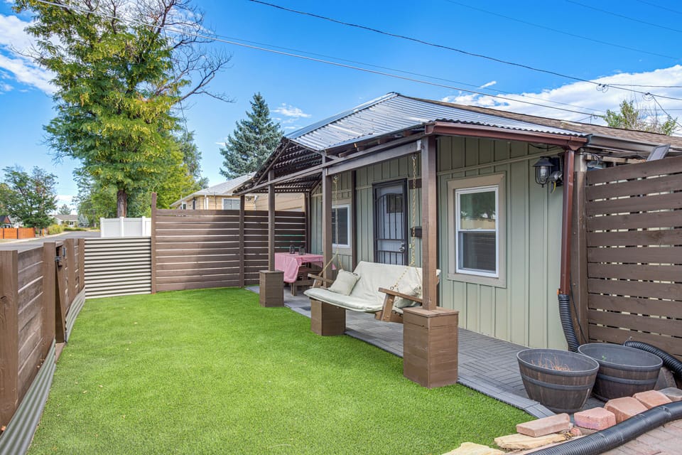 Aurora Vacation Rental | 2BR | 1BA | 1 Step Required | 1,000 Sq Ft