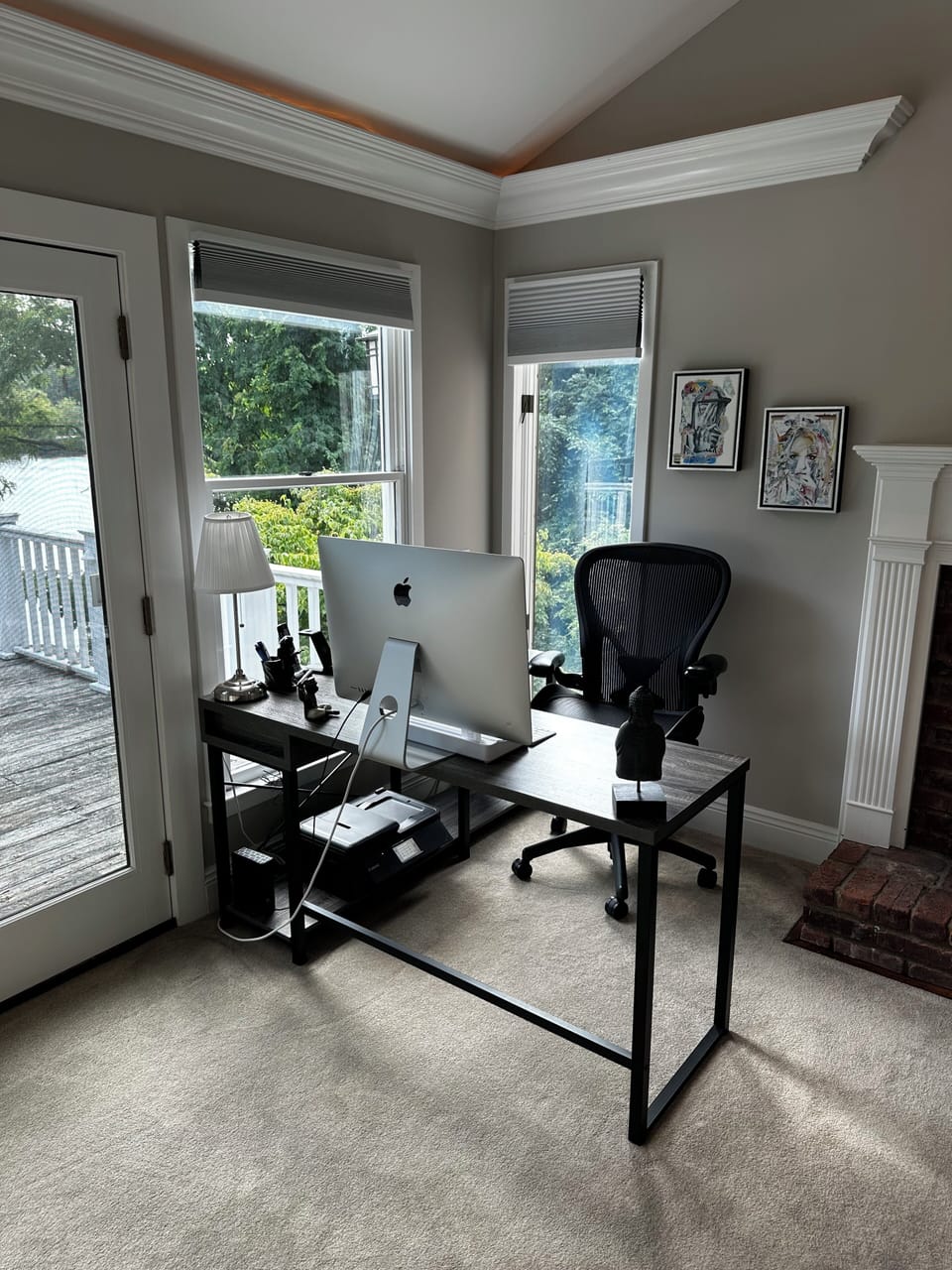 Workstation with water views!