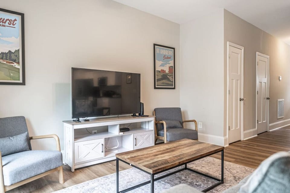 Enjoy a nice movie after a long day exploring the Sandhills