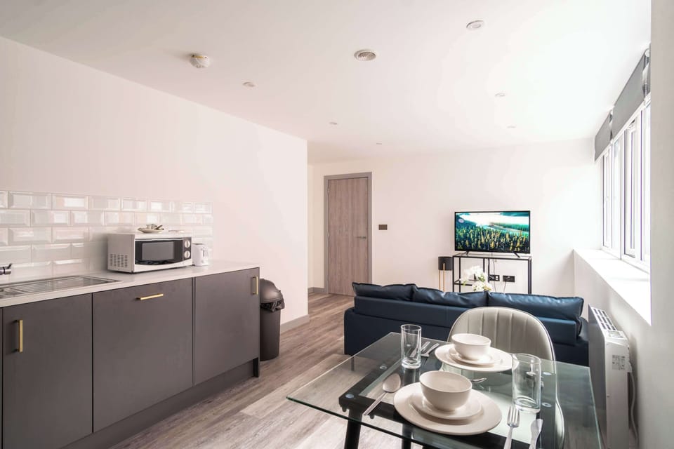 Living Space and Dining Area